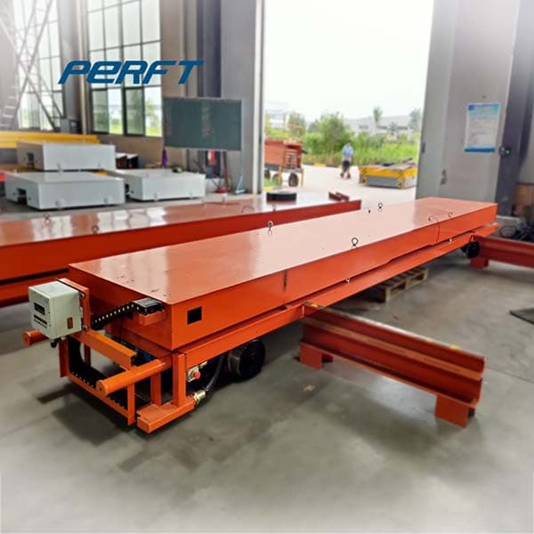 Rail Transfer Trolley With Push Button Pendant 30 Tons